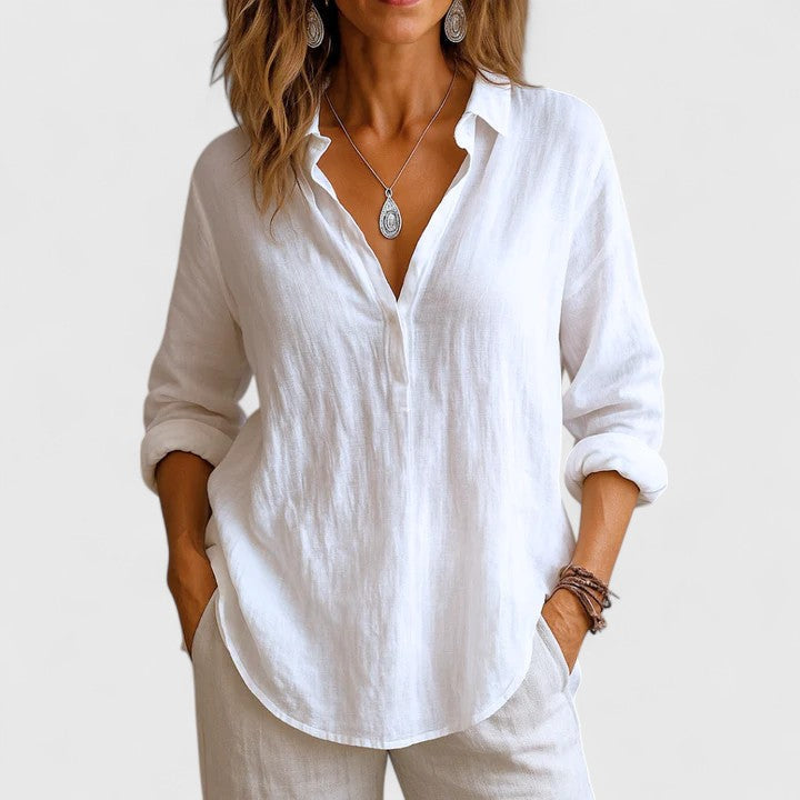 Franzina | Comoda blusa di lino