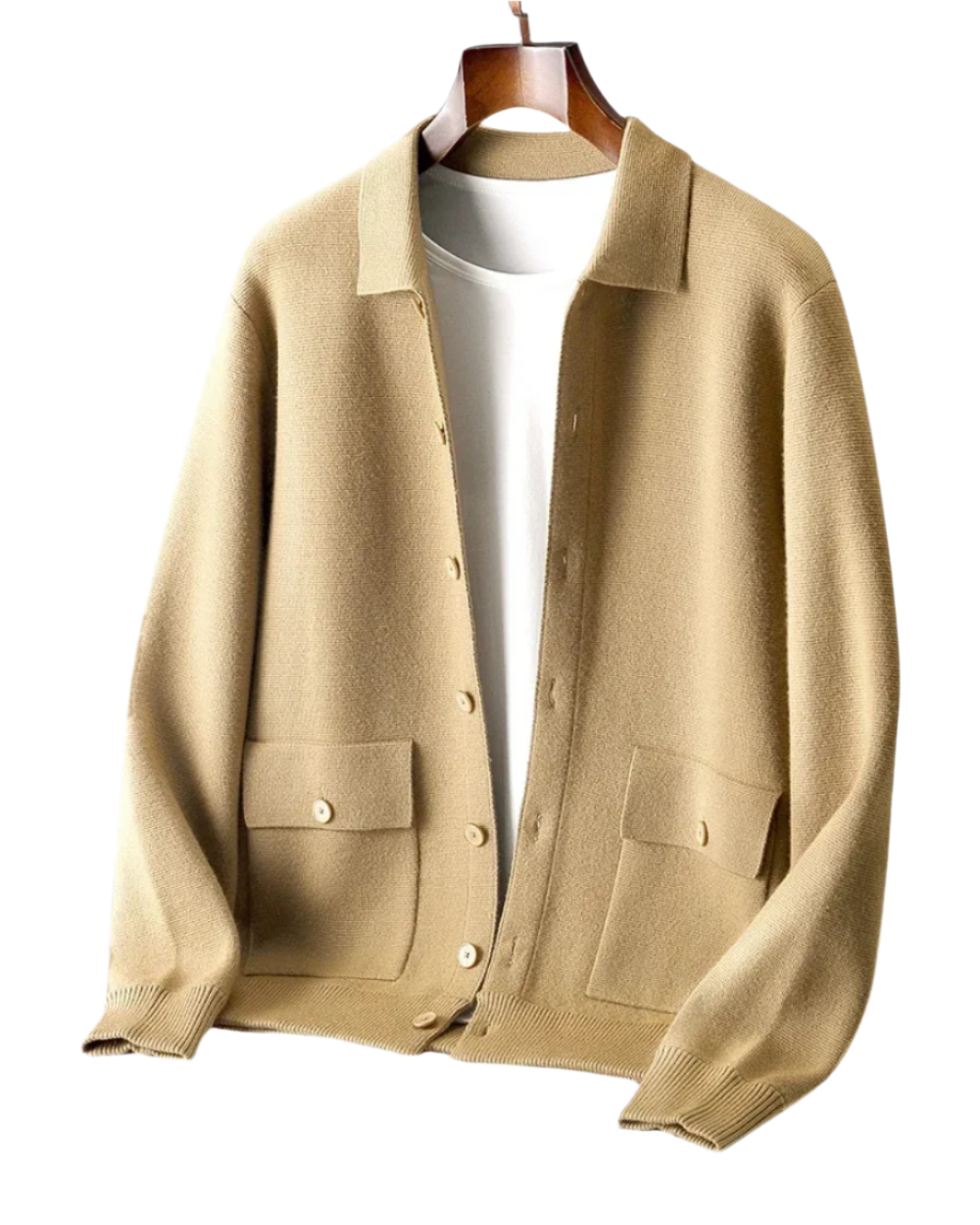 Gilet en laine mérinos Janus