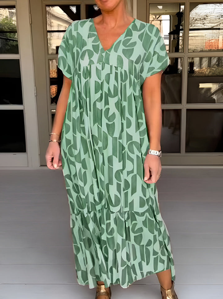 COLETTE | ROBE DÉCONTRACTÉE À ENCOLURE EN V
