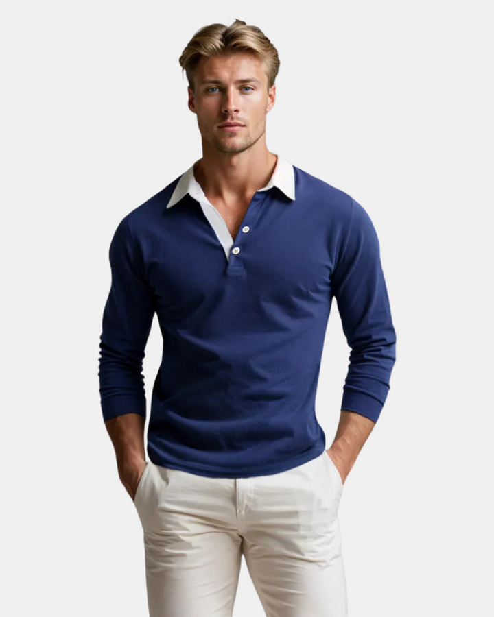 Maglione polo casual Adrian