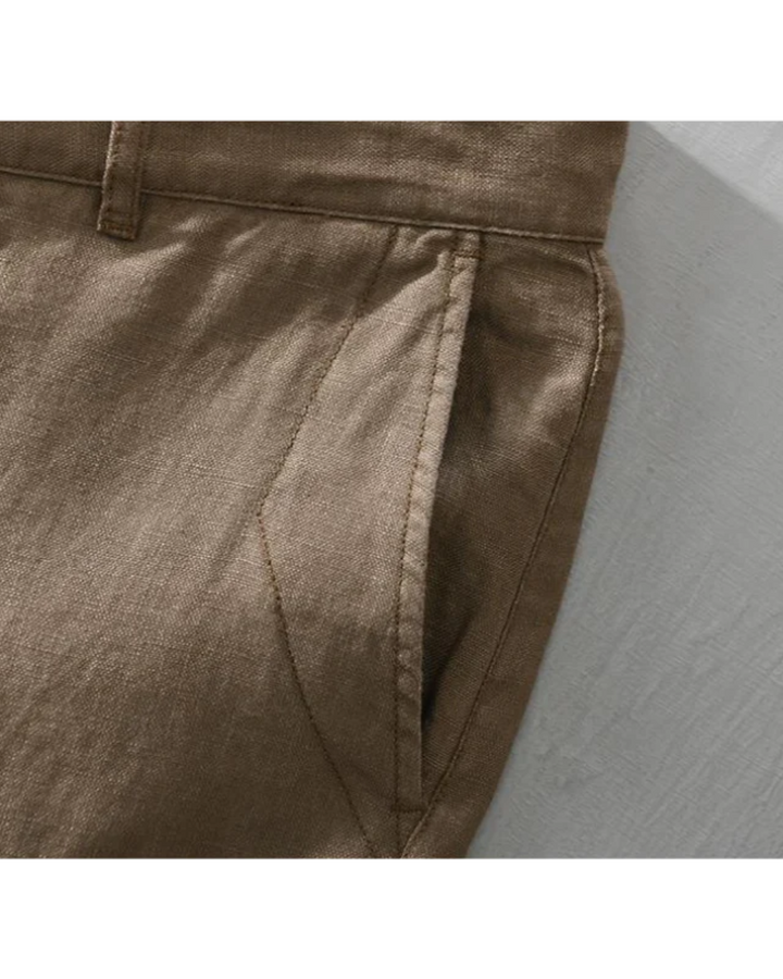 Shorts en lin Lisbo
