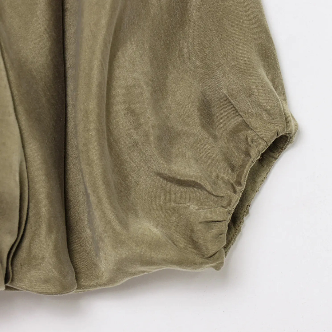Blouson aviateur oversize pour femme avec manches ballon et fermeture éclair