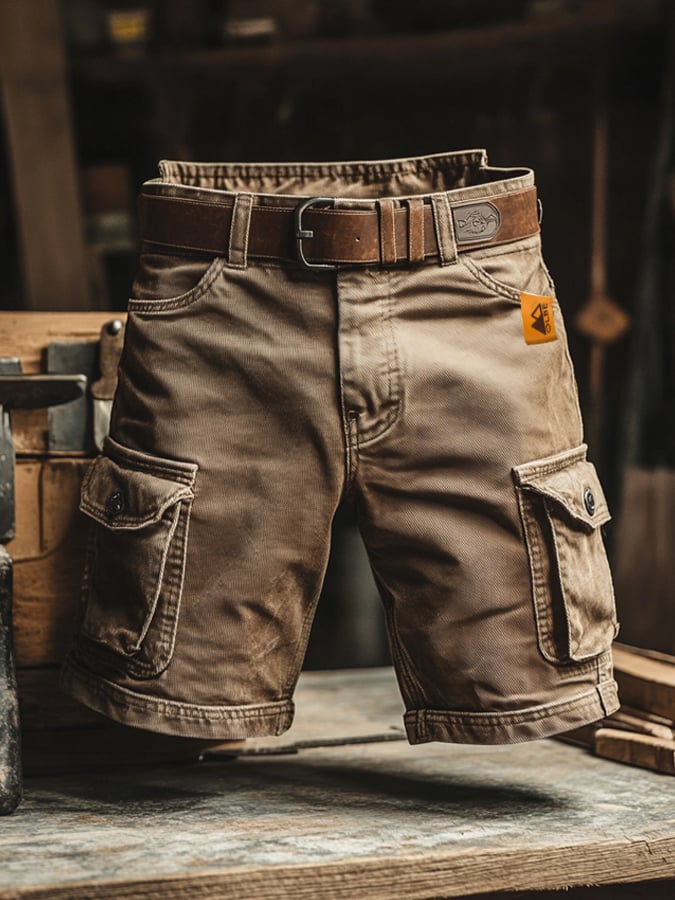 Short de travail décontracté