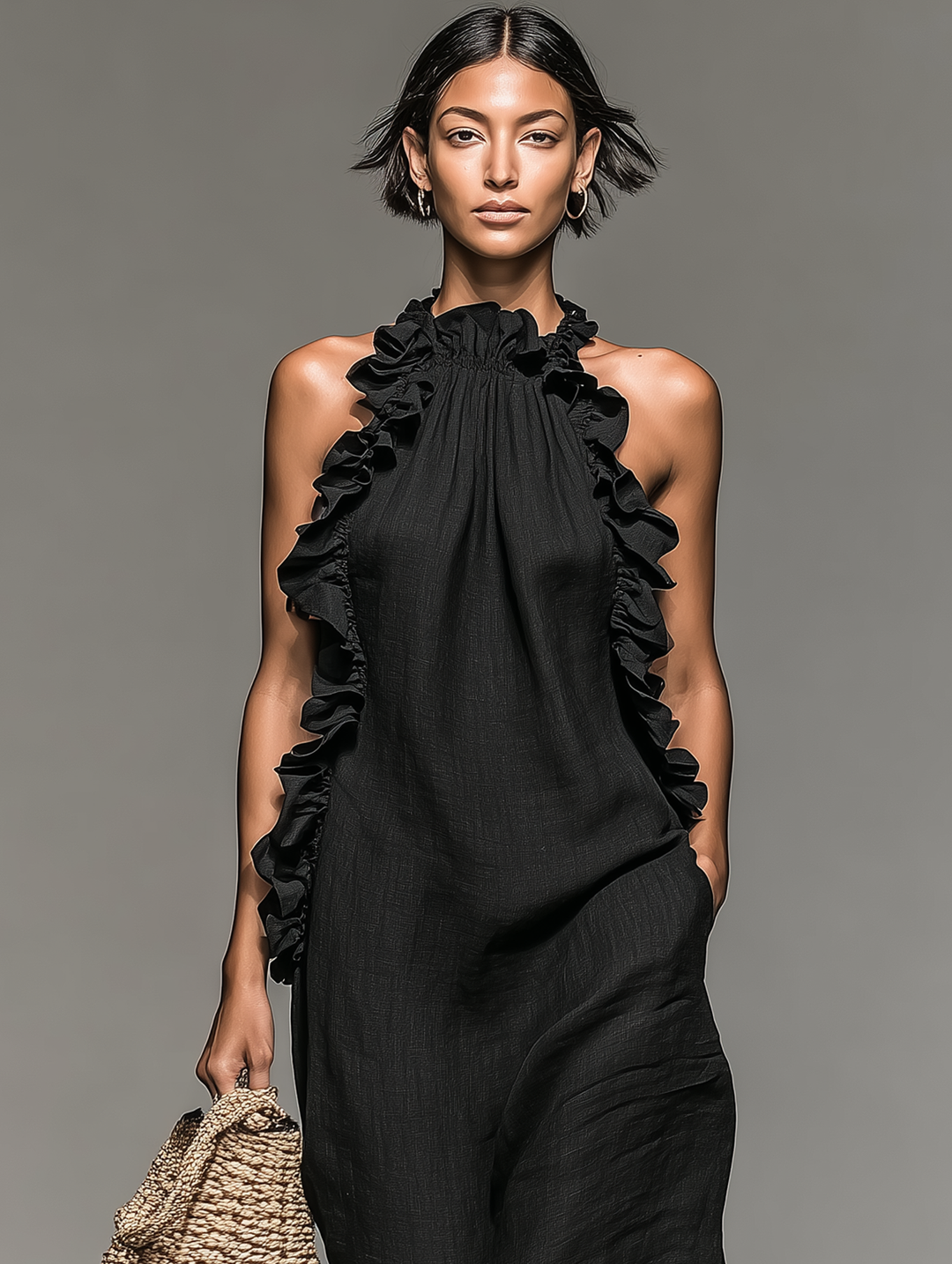 Lora | Maxi abito con tasche