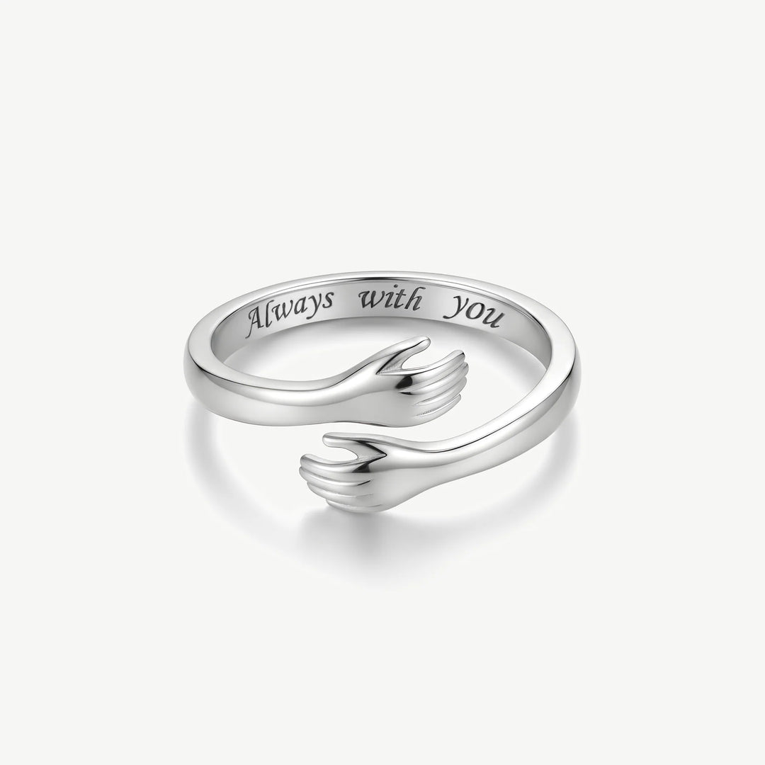 L'originale anello abbraccio