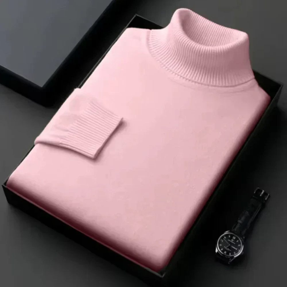 Pull à col roulé en cachemire Alioth