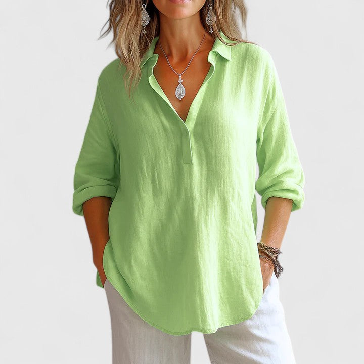 Franzina | Comoda blusa di lino