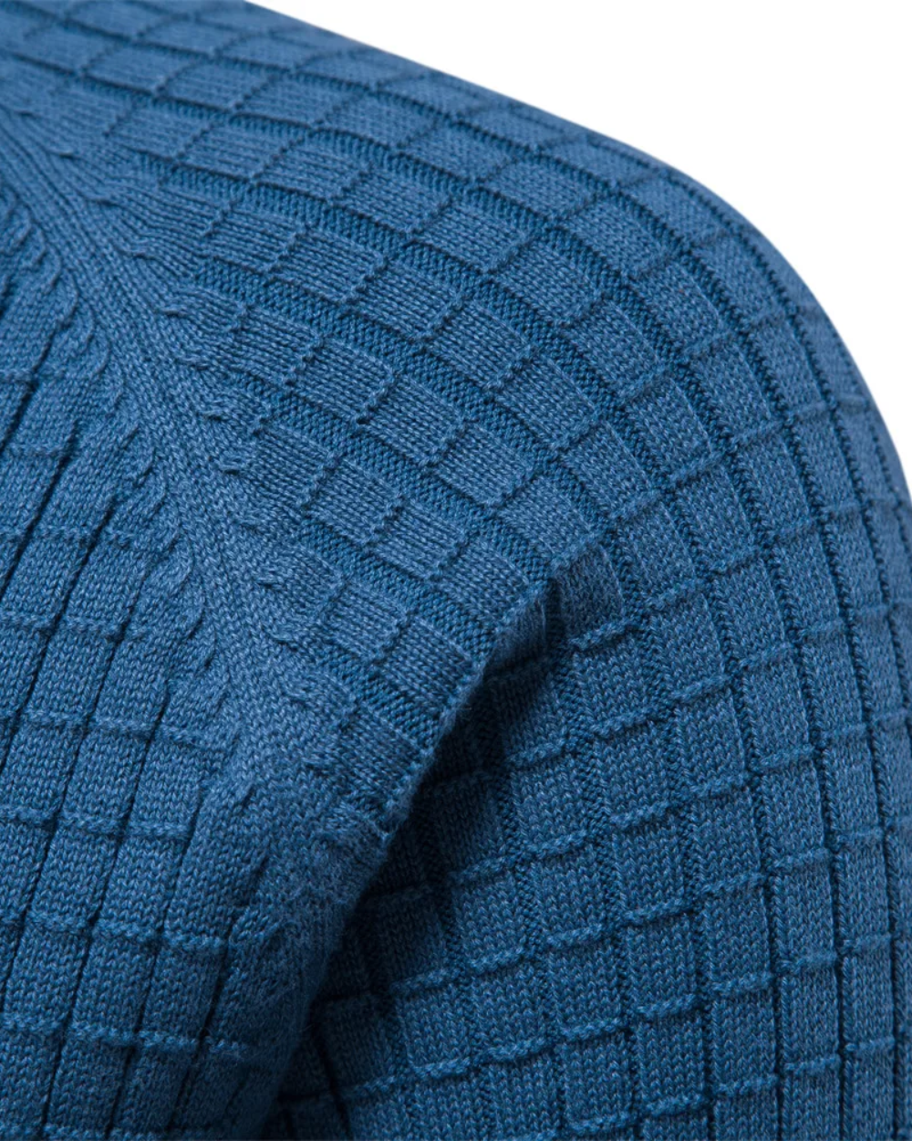 Pull pour homme à motif quadrillé