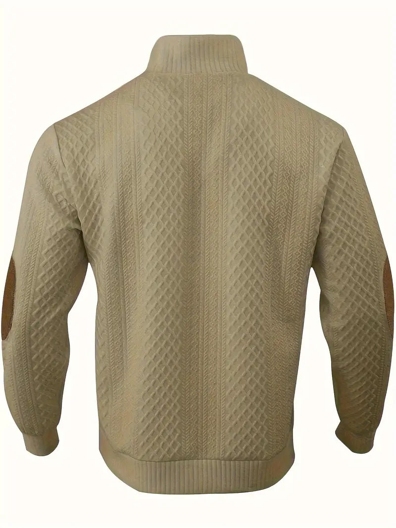Élégant pull boutonné
