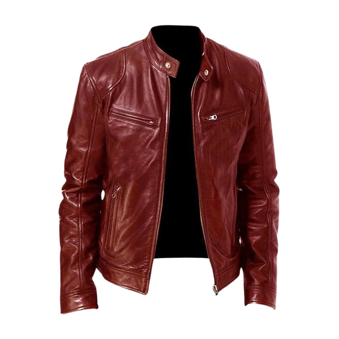Harlan | Giacca in pelle classica