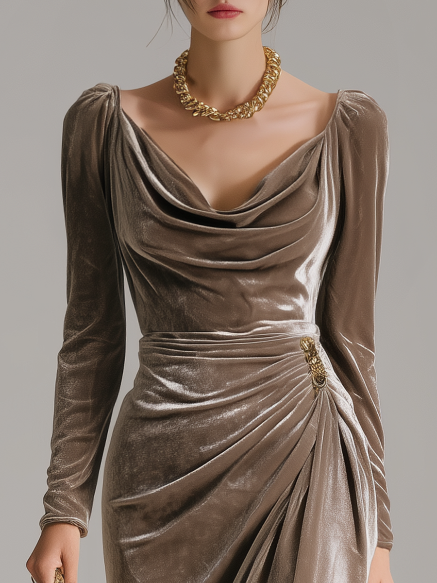 ARABELLA | ROBE MIDI ÉLÉGANTE