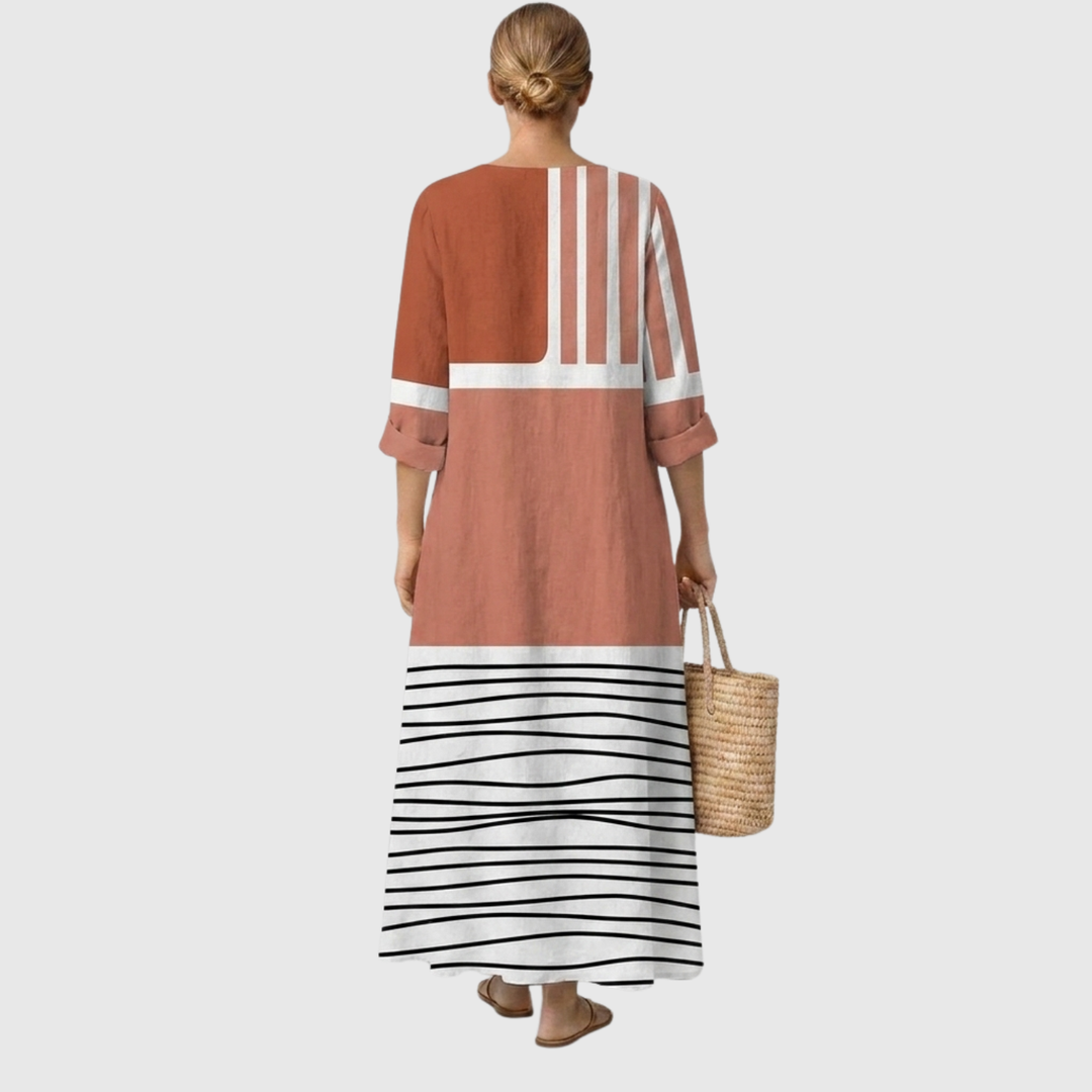 Zoe™ | Comodo vestito floreale