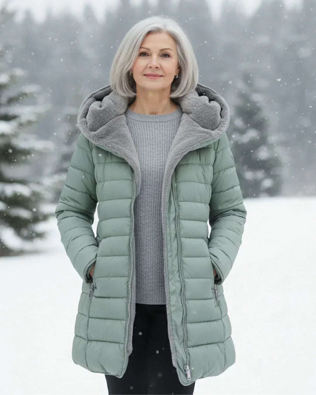 Mia| Gepolsterte Winterjacke