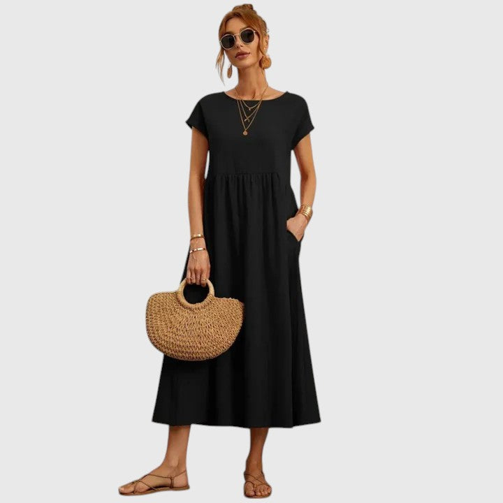 Fenella | Comodo abito midi