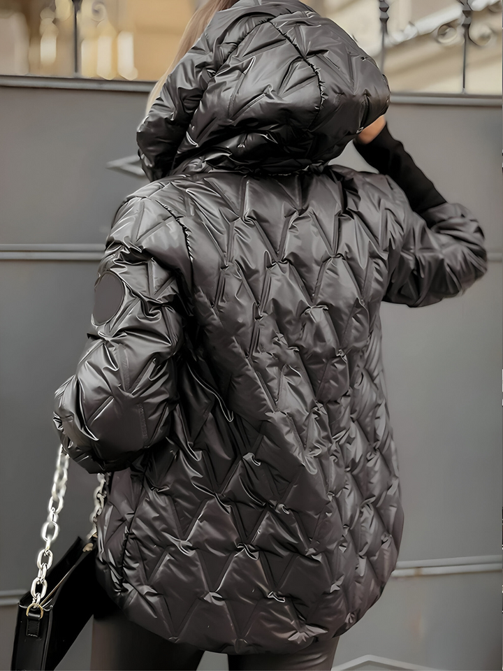 Aurora™ | Bequeme Gepolsterte Winterjacke mit Kapuze