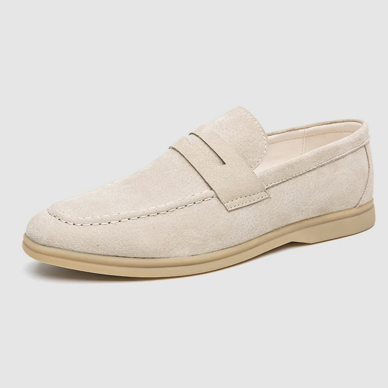 Firenze Chic Loafers aus Wildleder