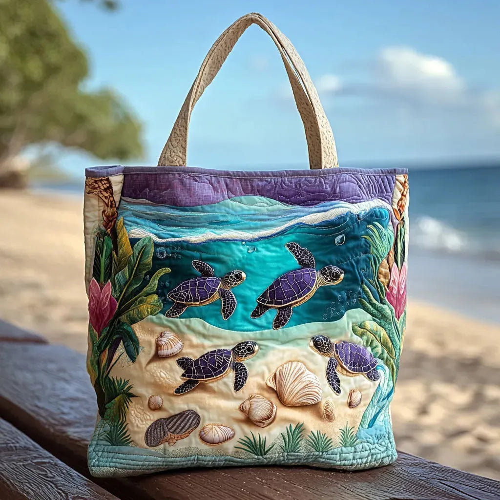Inger – Sac en tissu fait main avec motif marin
