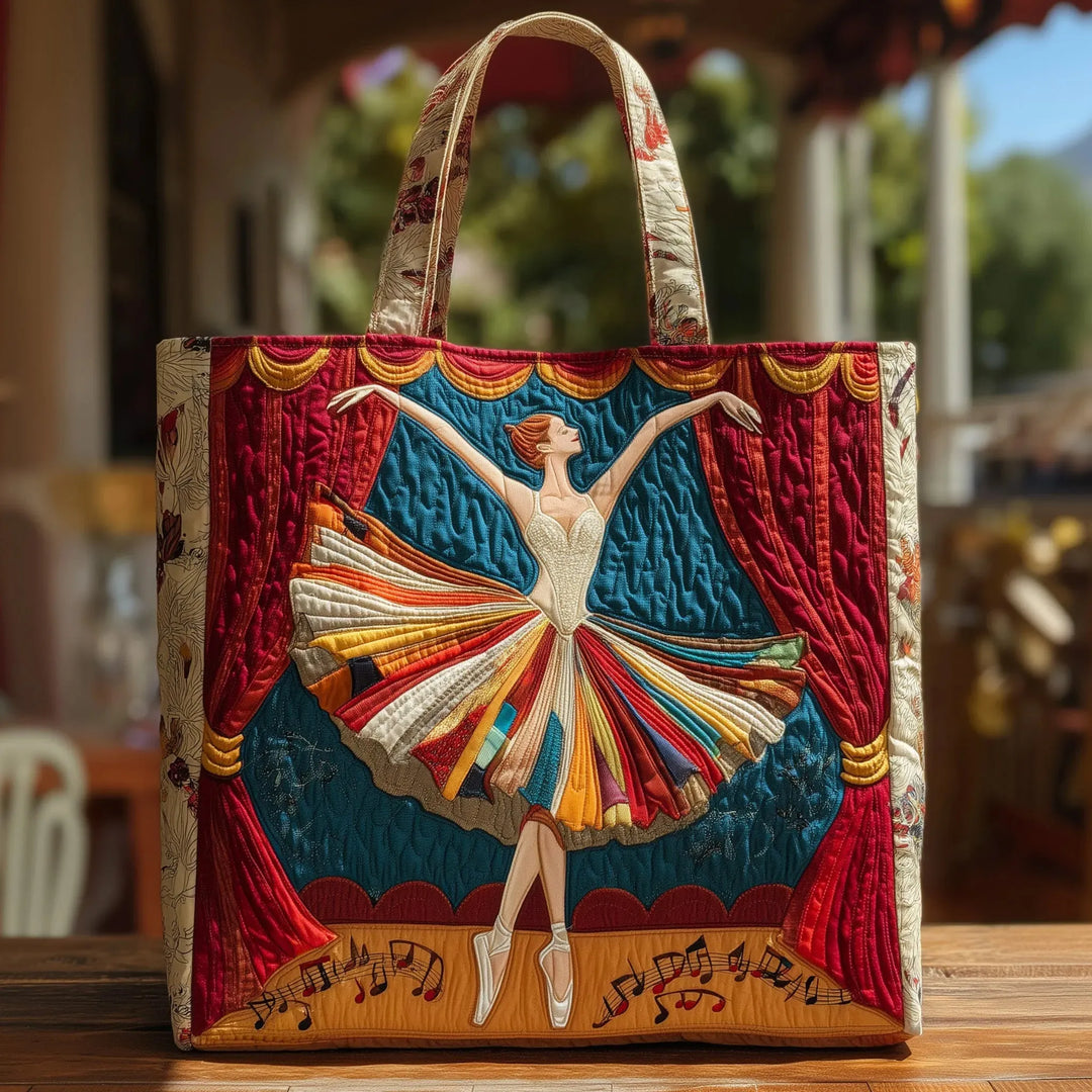 Maj – Gepolsterte Tasche mit Ballerina-Motiv