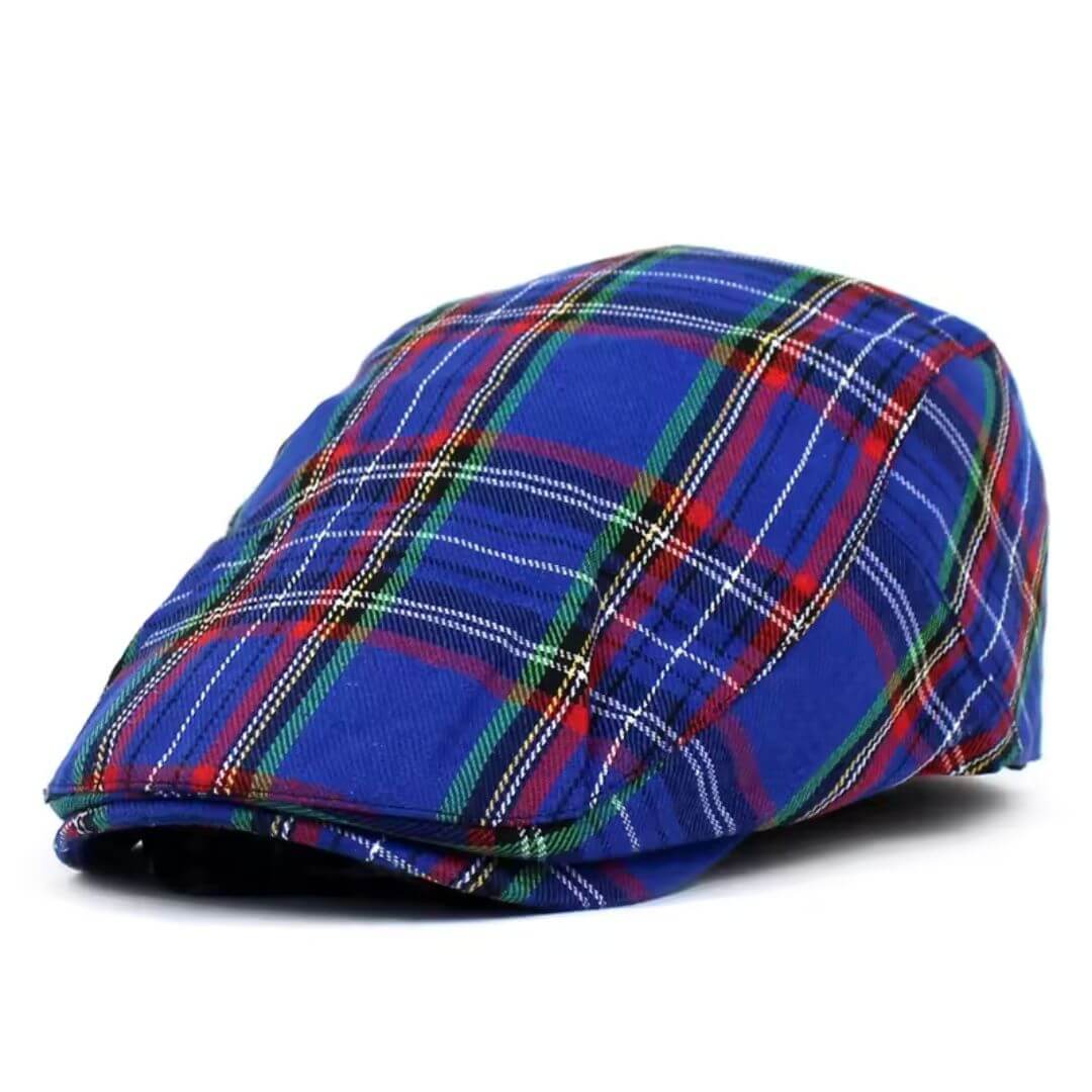 Casquette Ivy en coton tartan | BOSTON