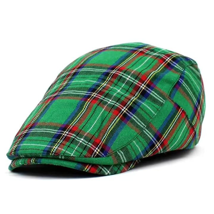 Casquette Ivy en coton tartan | BOSTON