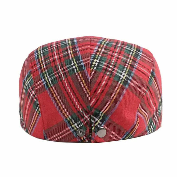 Casquette Ivy en coton tartan | BOSTON