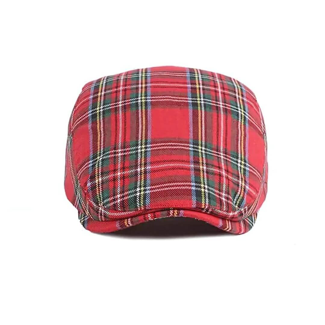 Casquette Ivy en coton tartan | BOSTON