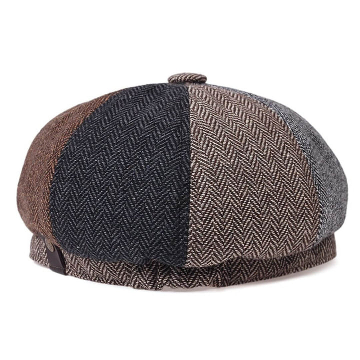 Wollmischung Patchwork Cap | CLEVELAND
