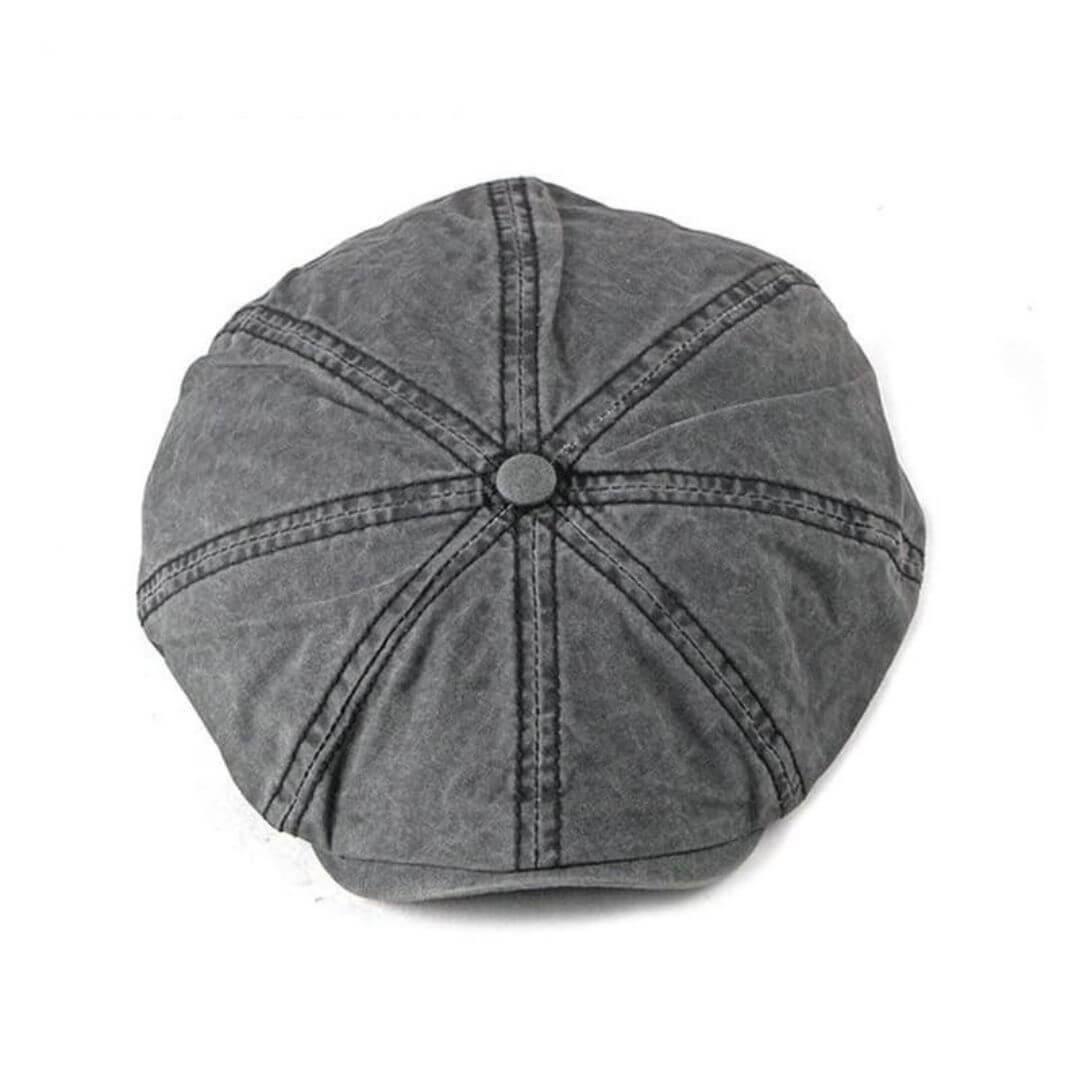 Gewaschene Baumwolle Newsboy Cap