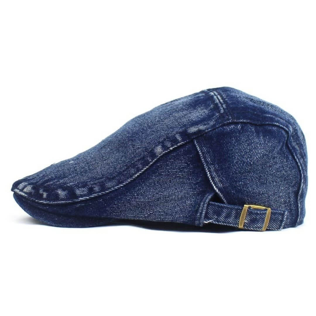 Berretto in denim lavato