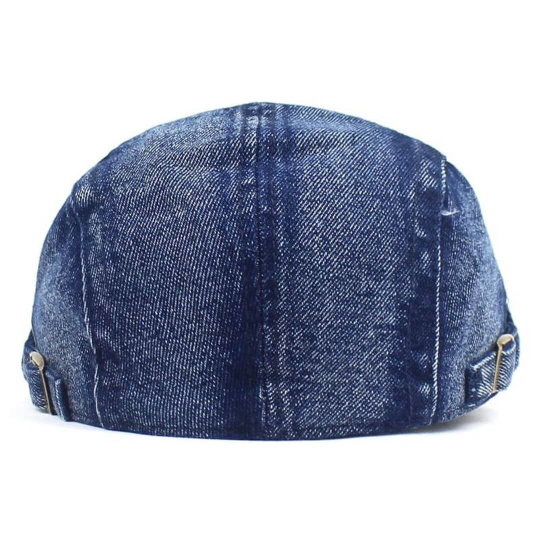 Gewaschene Denim Schirmmütze | LOGAN