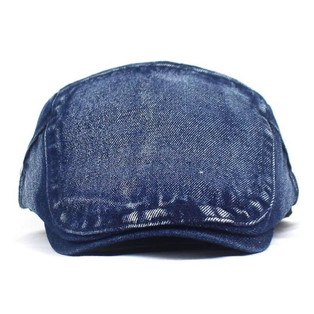 Gewaschene Denim Schirmmütze | LOGAN
