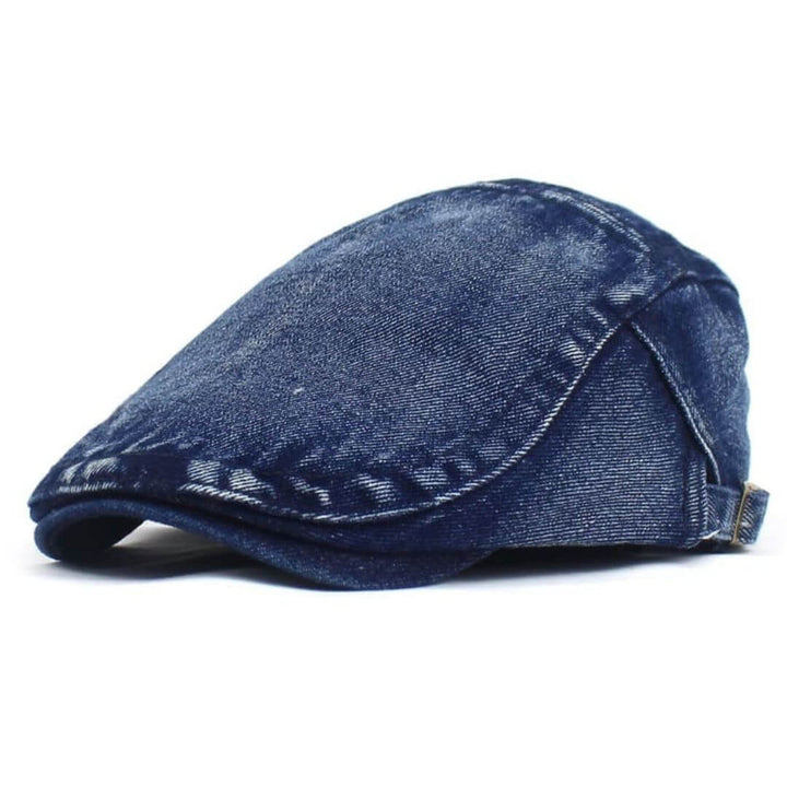 Berretto in denim lavato