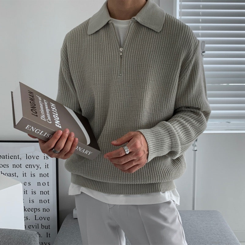 Pullover Monaco con zip