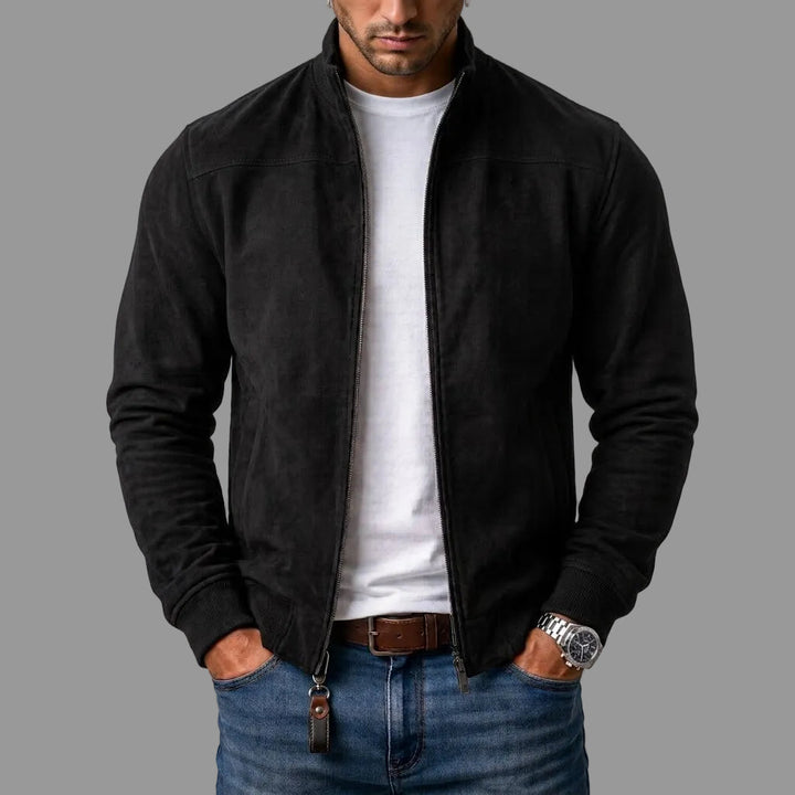 Dieter | Blouson en daim