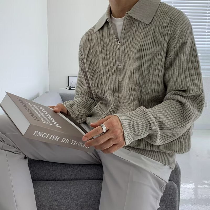 Pullover Monaco con zip