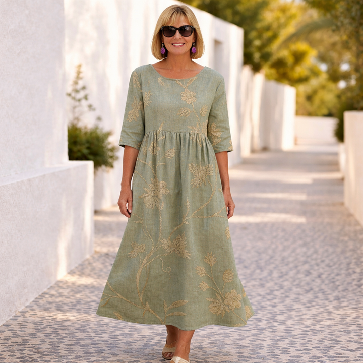 Susan | Robe fleurie à l'esprit estival