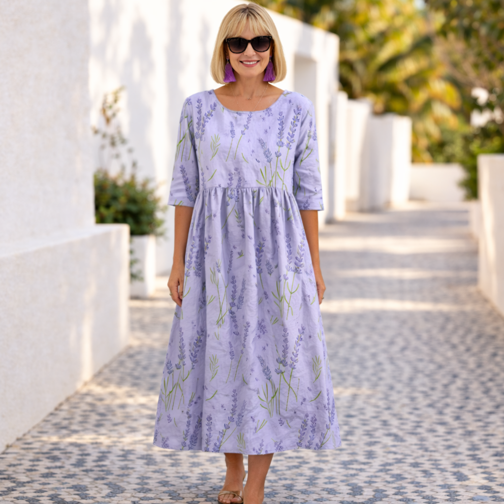 Susan | Robe fleurie à l'esprit estival