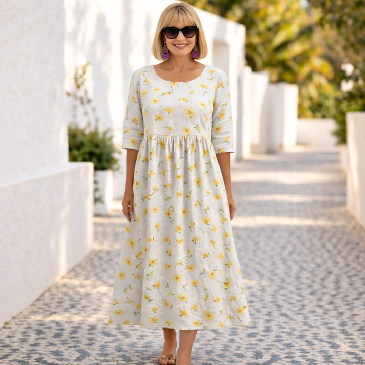 Susan | Robe fleurie à l'esprit estival