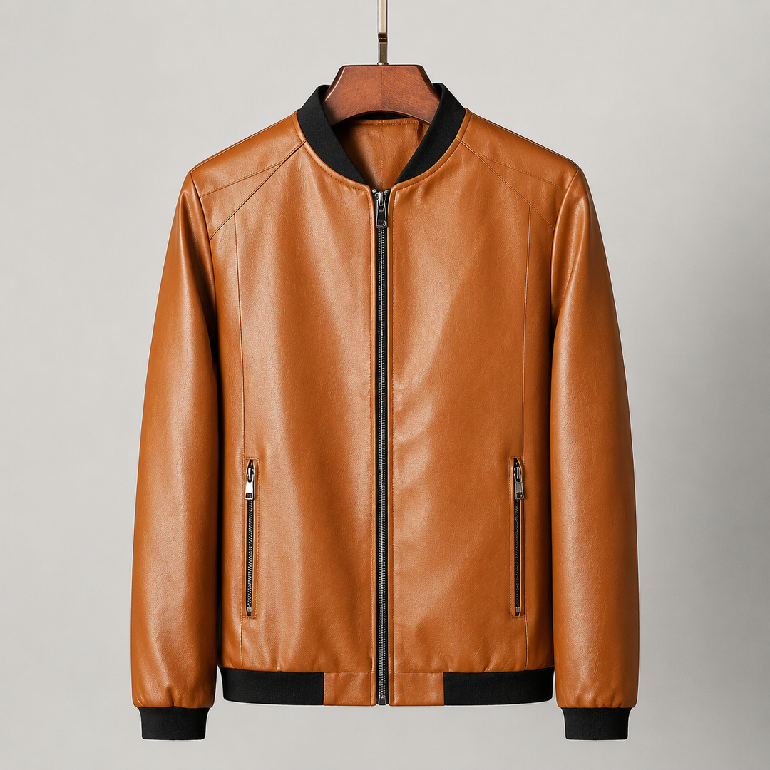 Thomas | Bomberjacke aus Leder