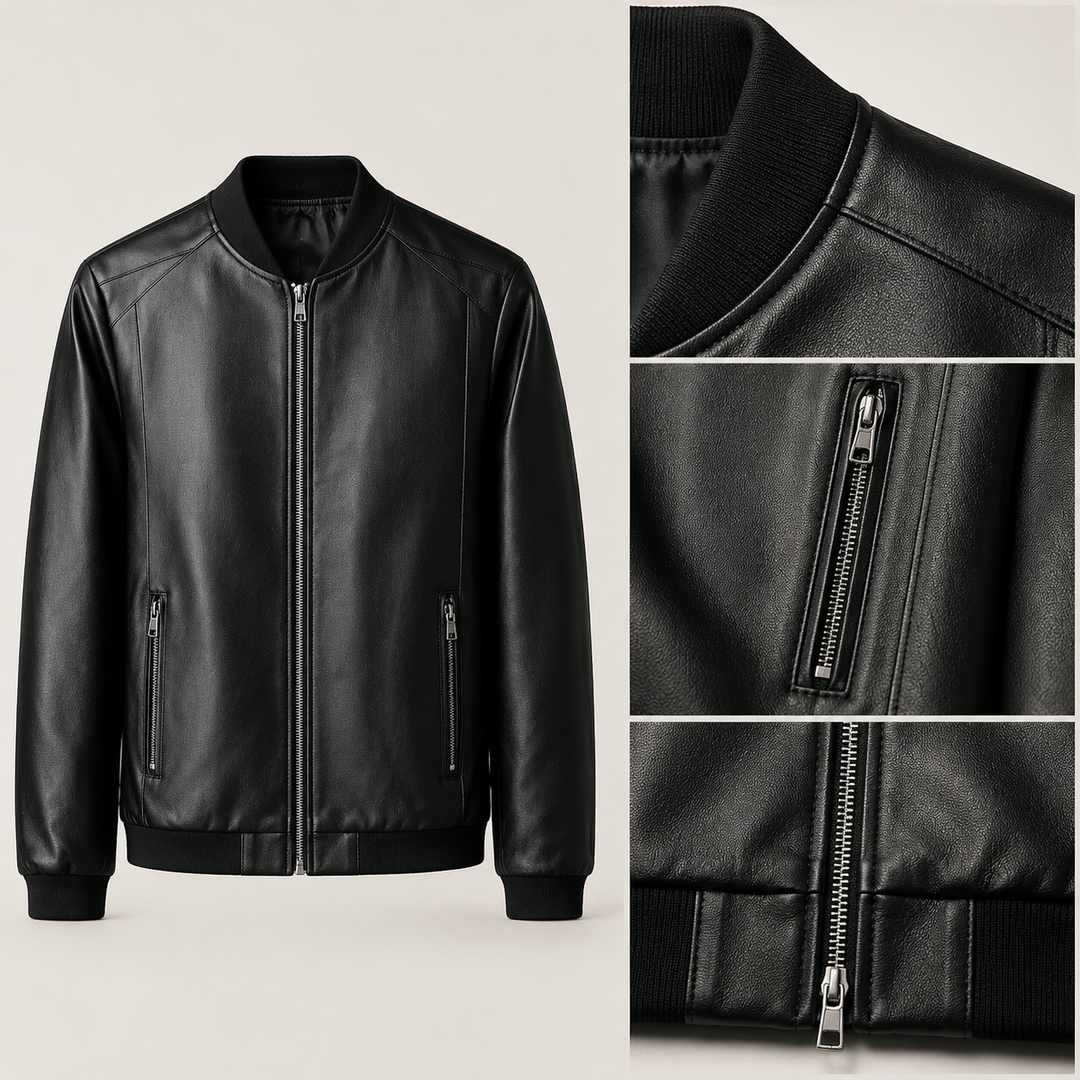 Thomas | Bomberjacke aus Leder