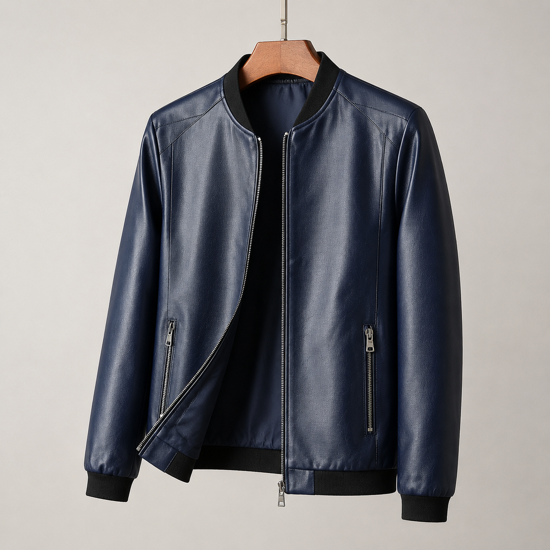 Thomas | Bomberjacke aus Leder