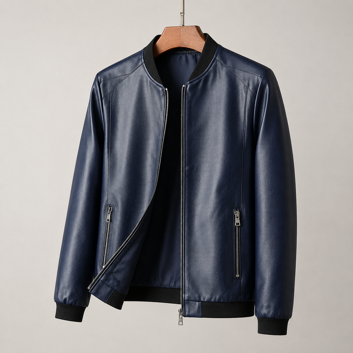 Thomas | Bomberjacke aus Leder