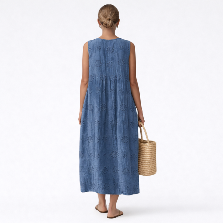 Alicia™ | Midi Sommerkleid für den Alltag