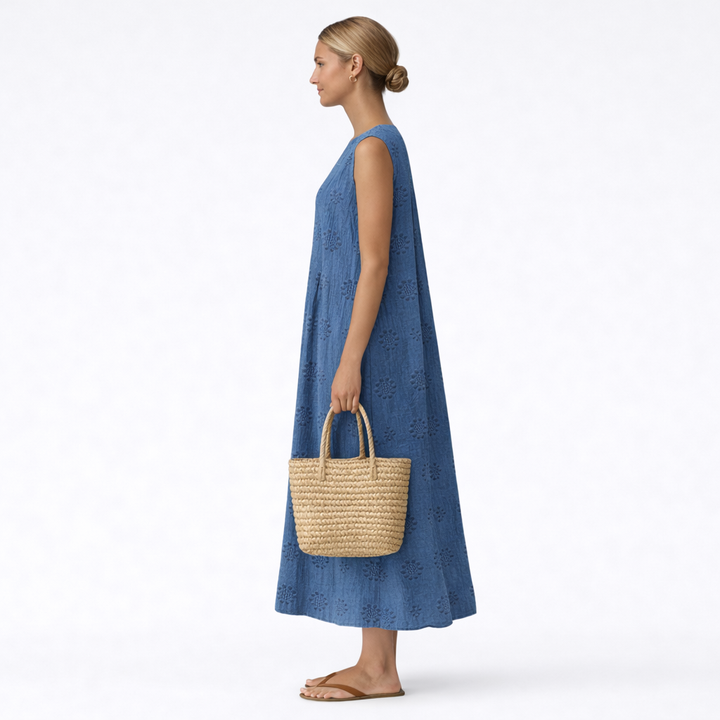 Alicia™ | Midi Sommerkleid für den Alltag