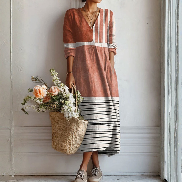 Zoe™ | Comodo vestito floreale