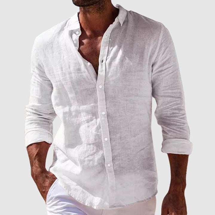 Elegantes Leinenhemd