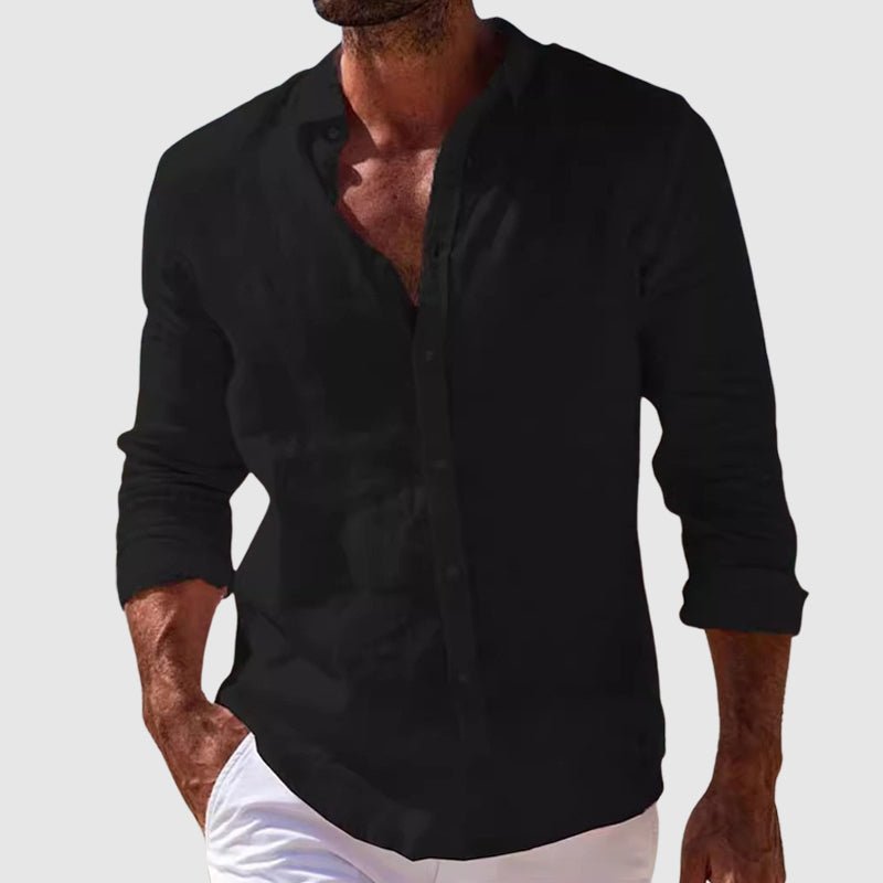 Elegantes Leinenhemd