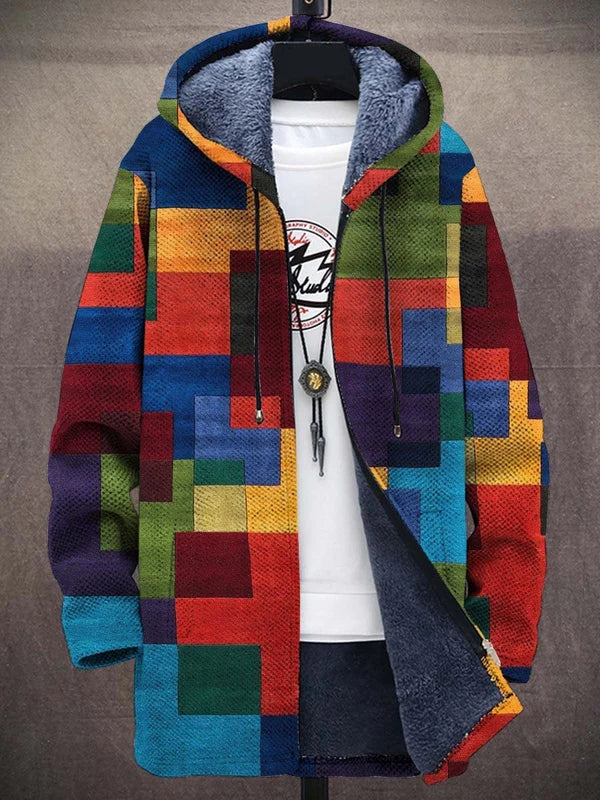 Hetty | Buntes Sweatshirt mit Kapuze