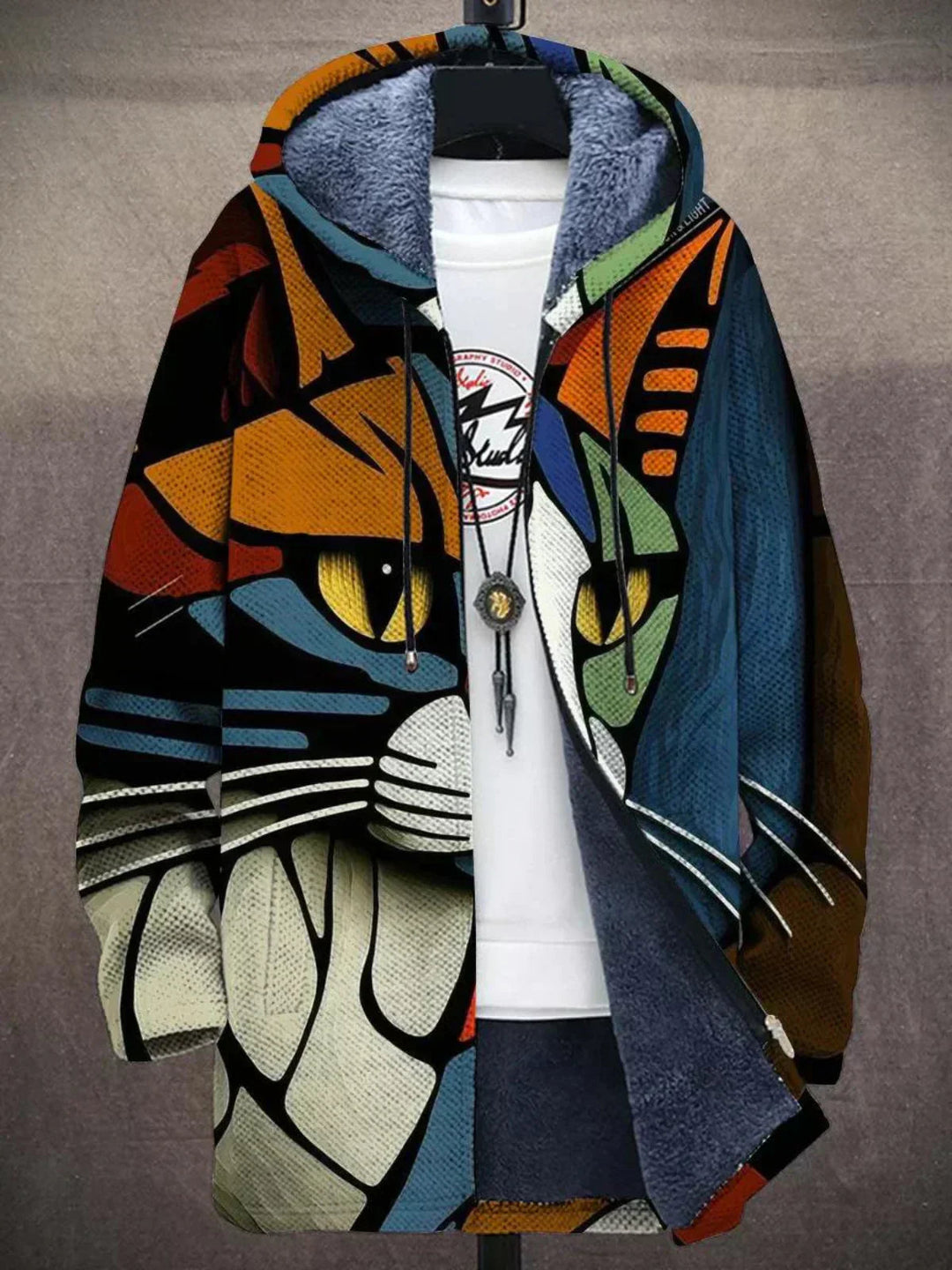 Hetty | Buntes Sweatshirt mit Kapuze
