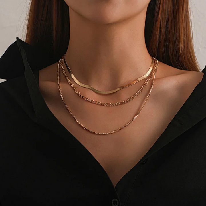 Collana a 3 fili vintage